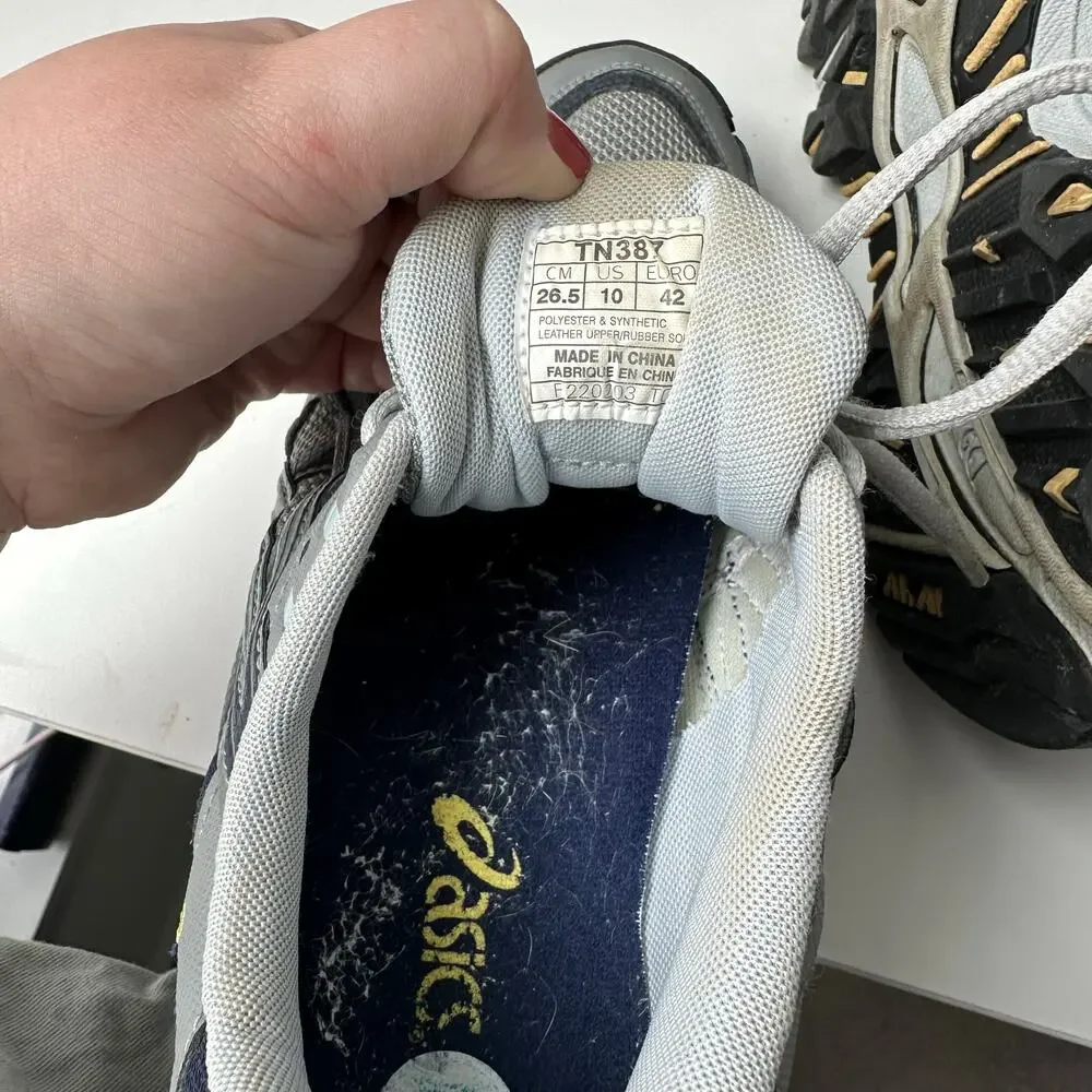 Asics 10 Gel Guts II Moon/Denim Cool Neutrals Running Sneaker- Gym Shoes/Workout